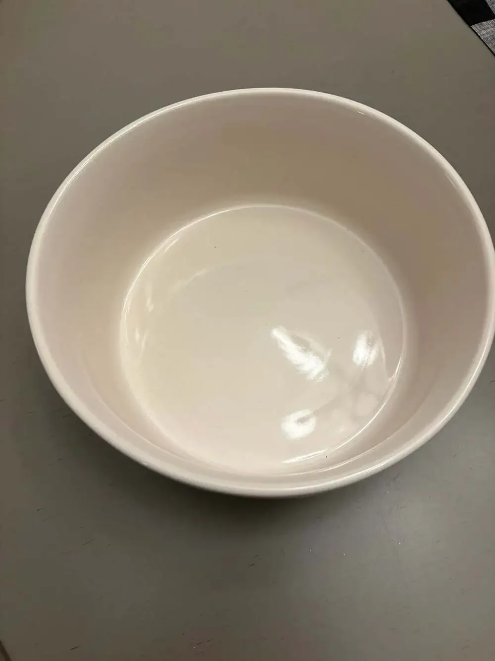 Rae Dunn 'I WOOF YOU' Large Ceramic Pet Bowl